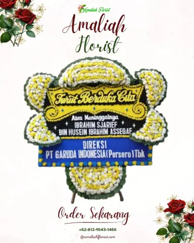 Papan Bunga Duka di Sindangraja